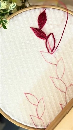 Simple Hoop Embroidery for Beginners | #basicstitches #bordado #handembroidery #hoopembroidery #diy