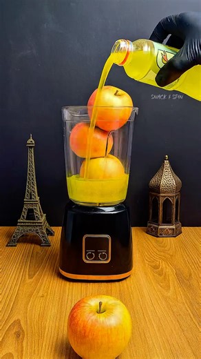 Apple + Gatorade = Energy Explosion Drink! #ytshorts#shorts #asmr