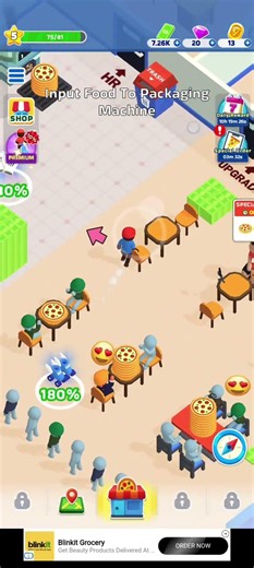 Pizza ready gameplay - Sell Pizza #gaming #gameplay #gamingshorts #gaminglegends