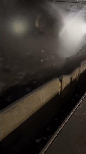 Longwall Mining Machine in Action ⚡High-Speed Coal Cutting with Water Spray | #shorts #short #mining