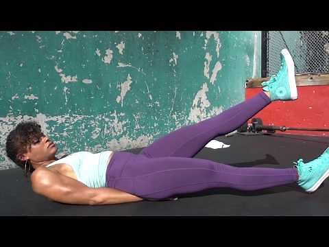 Flutter Kicks - Exercise Tutorial ft. Melissa Alcantara @Fitgurlmel