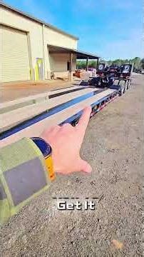 Extendable trailer demo #trucking