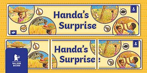 Handa's Surprise Display Banner