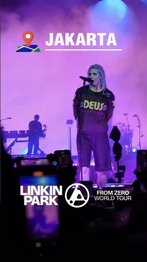 The Emptiness Machine live at Jakarta, Indonesia - LINKIN PARK #linkinpark #shorts