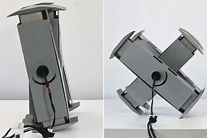 Ils s'inspirent du film Interstellar pour construire un robot capable de marcher et de rouler