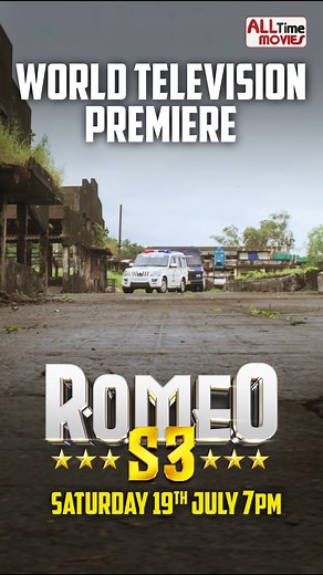 All Time Movies on Instagram: "BIG NEWS! Tonight at 7pm, get ready for the World Television Premiere of Romeo S3! Miss it and you'll regret it!  Exclusively on All Time Movies. Who's excited? #action #mass #actionmovies #AllTimeMovies #Hero #heroes #police #RomeoS3 #entertainment #villian #WorldTelevisionPremiere #PalakTiwari #thakuranoopsingh #mystery #bollywood #actionscene #bollywoodmovies #entertainmentreels #southmovie #South"