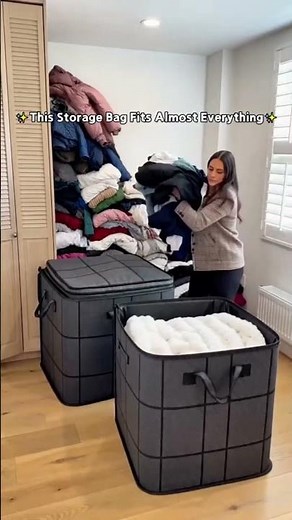 Best Foldable Storage Box for Clothes & Bedding