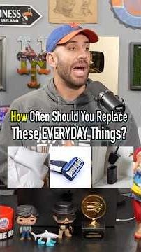 How Often Should You Replace These Everyday Things? #fyp #funny #game #pillow #toilet