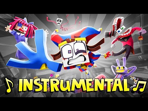 "Wacky World" Official Instrumental/Karaoke 🎵 - The Amazing Digital Circus Music Video