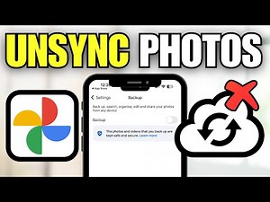 How To Unsync Google Photos From iPhone Gallery