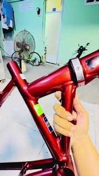Decor Team&Color Panasonic A đỏ mận thành đỏ cherri luôn rồi #suaxedap #bicycle #xedap #suaxephelieu