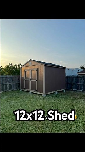 Building a 12x12 Shed in one day #backyardshed #rgv956 #homedepot #diyshed #storageshed