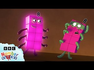 Villains and Super Heroes! | Learn to Count | Cartoon Maths for Kids | @Numberblocks - Videos For Kids