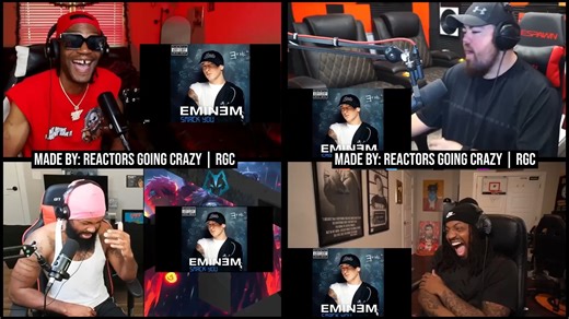 众主播反应阿姆单曲-----Eminem - Smack You ｜