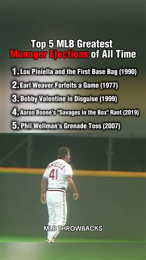 10K views · 18 reactions | Top 5 MLB Greatest Manager Ejections of All Time Part 6 | Feelings Baseball | Facebook