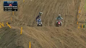 544K views · 13K reactions | Wheel to wheel til the end 勞 Dylan Ferrandis goes 1-1 and takes back the red plate at Millville  ☝️ | Pro Motocross | Facebook