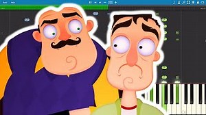 Hello Neighbor Song - Get Out - DA Games - Piano Cover / Tutorial Chords - ChordU