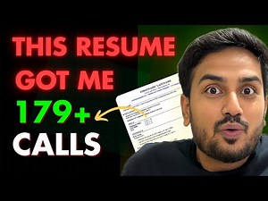 Best Resume Format Template for Freshers & Experienced in 2025 | How to get interview calls