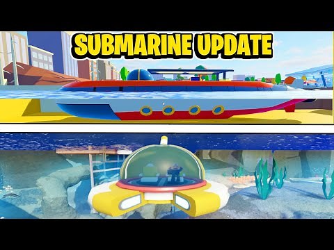 NEW SUBMARINE + UNDERWATER UPDATE In Roblox Livetopia Update 42