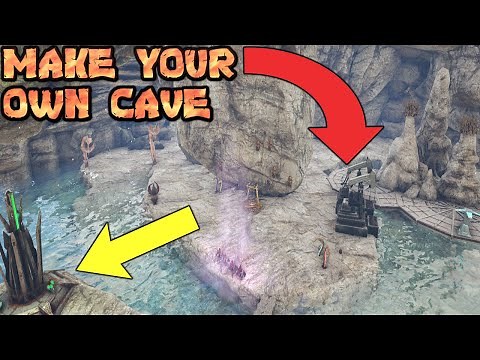 How to make a Custom Cave in Ark Survival Evolved PC, Xbox & PS