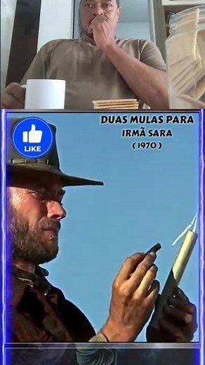 REAGINDO AO FILME DUAS MULAS PARA A IRMÃ SARA (Clássico com Clint Eastwood) 🤠🎬