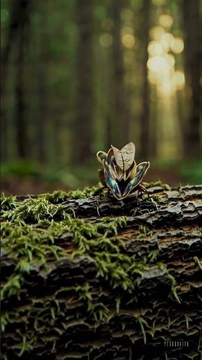 Nature’s Illusion: Insect Blooming into a Flower