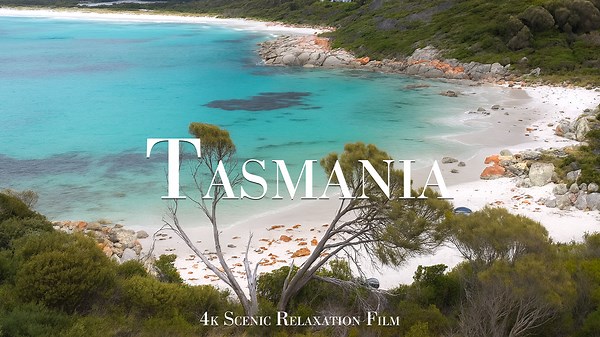Die Landschaft erzählt ihre Geschichte – Tasmanien aus der Luft in 4K