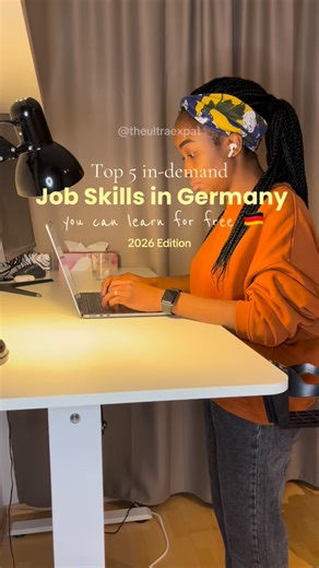 Onyedikachi Chizim on Instagram: "The German 🇩🇪 job market is now more competitive than ever before but these skills can help you get ahead faster: 5. Data & analytics (SQL / Python / BI tools) Python is the „Swiss Army Knife“ of the German industry. Companies use it to analyze supply chains, predict machine failures in factories (Industry 4.0), and automate financial reports YouTube: @freecodecamp (@freecodecamp ) 4. AI literacy In 2026, being „AI literate“ means knowing how to use LLMs (Larg