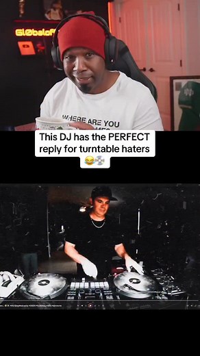 28K reactions · 80 shares | This DJ had the PERFECT reply for turntable haters  Credit: @djimmortal305 #dj #transition #djmix #djculture #djtransition #djing #djset #turntable #reaction #turntableism | GL0BAL | Facebook