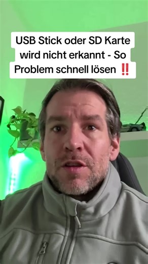 USB Stick oder SD Karte wird nicht angezeigt #pc #usbstick #laptop #windows11 #technik