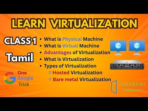 #1 Learn Virtualization in Tamil | Huzefa