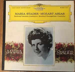 Mozart, Maria Stader, Camerata Academica Salzburg, Bernhard Paumgartner - Mozart Arias