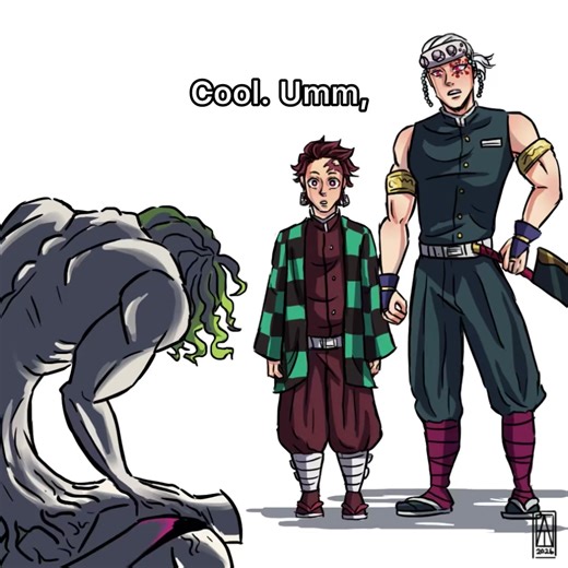 Demon Slayer Fan Art: A Fight Gone Wrong