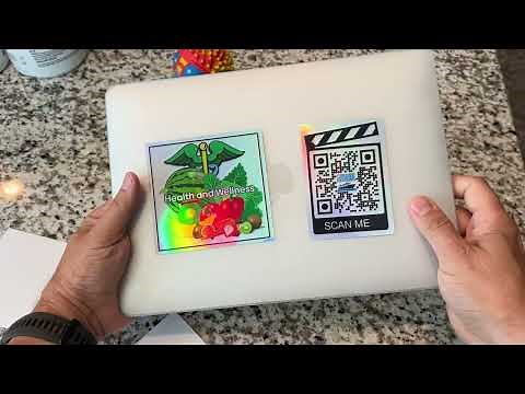 Koala Holographic Sticker Paper - Make Inkjet Decals or Stickers that are Vibrant and WATERPROOF!