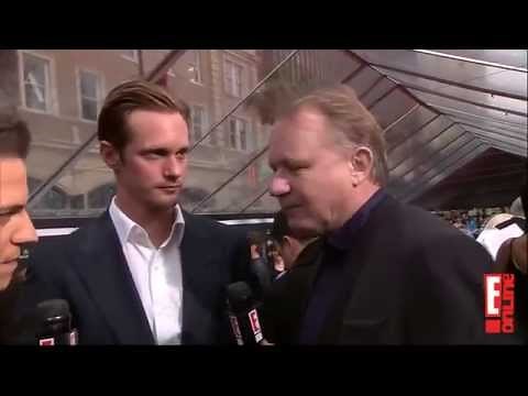 Alexander Skarsgård & ‎Stellan Skarsgård at The Avengers Premiere 2012