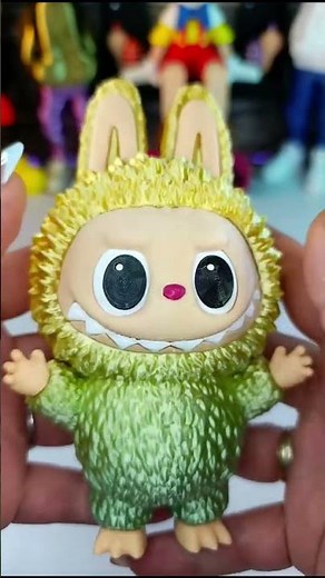 eSUN PLA-SILK 3d printed labubu rotating eyes figurine #3dprinting #filament#diy #labubu