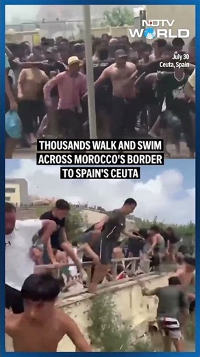 Thousands Breach Morocco Border With Spanish Territory