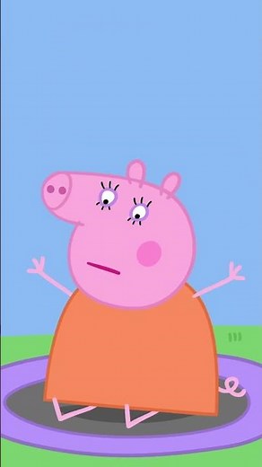 Mummy Pig flies away!!! 😱