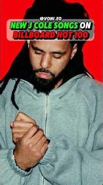 Almost Every Song on J Coles New Album Made it on to the Billboard Hot 100 This Week