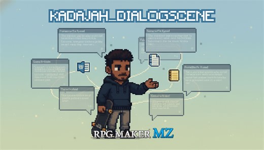 Kadajah's Dialogue & Scene Maker for RPG Maker MZ by Kadajah