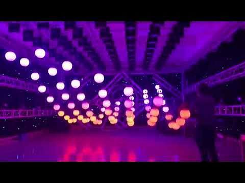 DMX512 control Led Kinetic Ball lift Light Artdecolite Lighting
