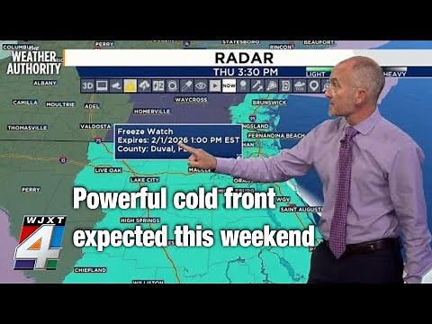 Cold front, freeze warnings to last through weekend | Chief Meteorologist Richard Nunn explains