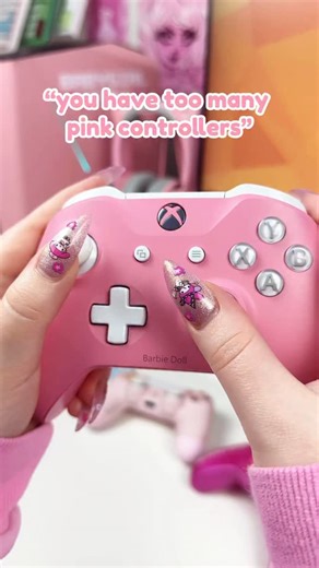 Barbie 🎀 on Instagram: "👁️ the pink Xbox 360 controller from my first @xbox console 🩷 forever searching for more cute controllers 🎀 .•° ✿ °•. ┆kawaii ┆desk setup ┆girl gamer ┆aesthetic ideas ┆pink gaming ┆pcgamer ┆diy ┆desk space ┆keyboard ┆ .•° ✿ °•. ♡ ♡ #pinkaesthetic #xboxcontroller #pinkgamingsetup #pinkcontroller #kawaiigamer"