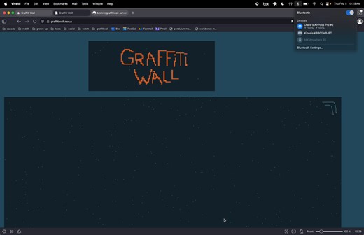 Graffiti Wall backend walkthrough