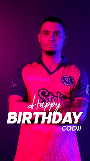 Forever our lekker ding and a dressing room favourite. 💗 Happy birthday to a hype man, Codi 🫡🎂