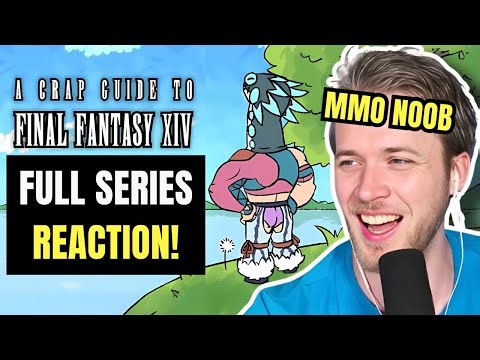 I Found My Starter Class! A Crap Guide to FFXIV | MMO Noob Reaction