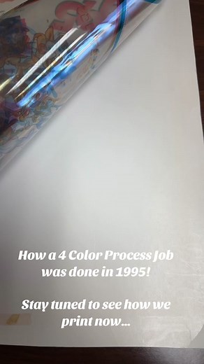 CMYK! Cyan, Magenta, Yellow, and Black! This is how we used to print a 4 color process job in 1995…amazing! We have digital presses now that produce a wider range of more rich colors. More on that soon…stay tuned! #bringingpassiontoprint #josephcwoodardprintingcompan #printing