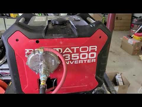 Nashfuel Tri Fuel Generator Conversion for Predator 3500