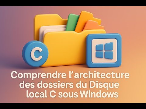 Comprendre l'architecture dossier du "Disque Local C" sous Windows