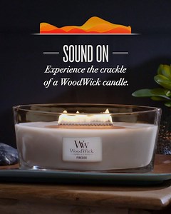 Experience the WoodWick crackle. | WoodWick Candles